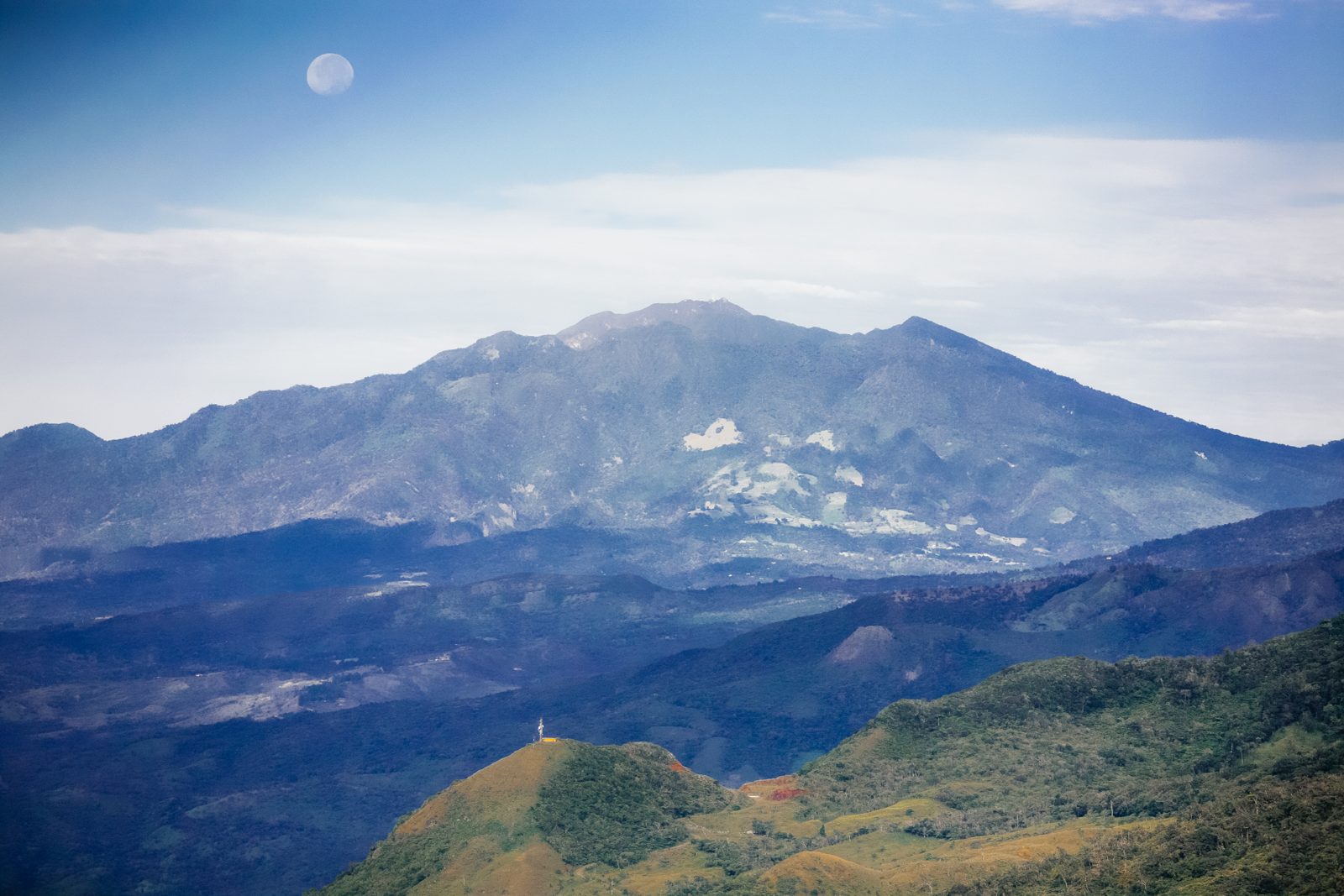 Volcán Barú overlooking the mountain town of Boquete, Panama’s coffee highlands
